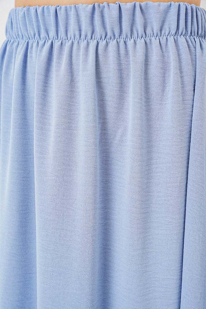 Bigdart Jupe longue en ayrobin pour femmes 8050 - Bleu