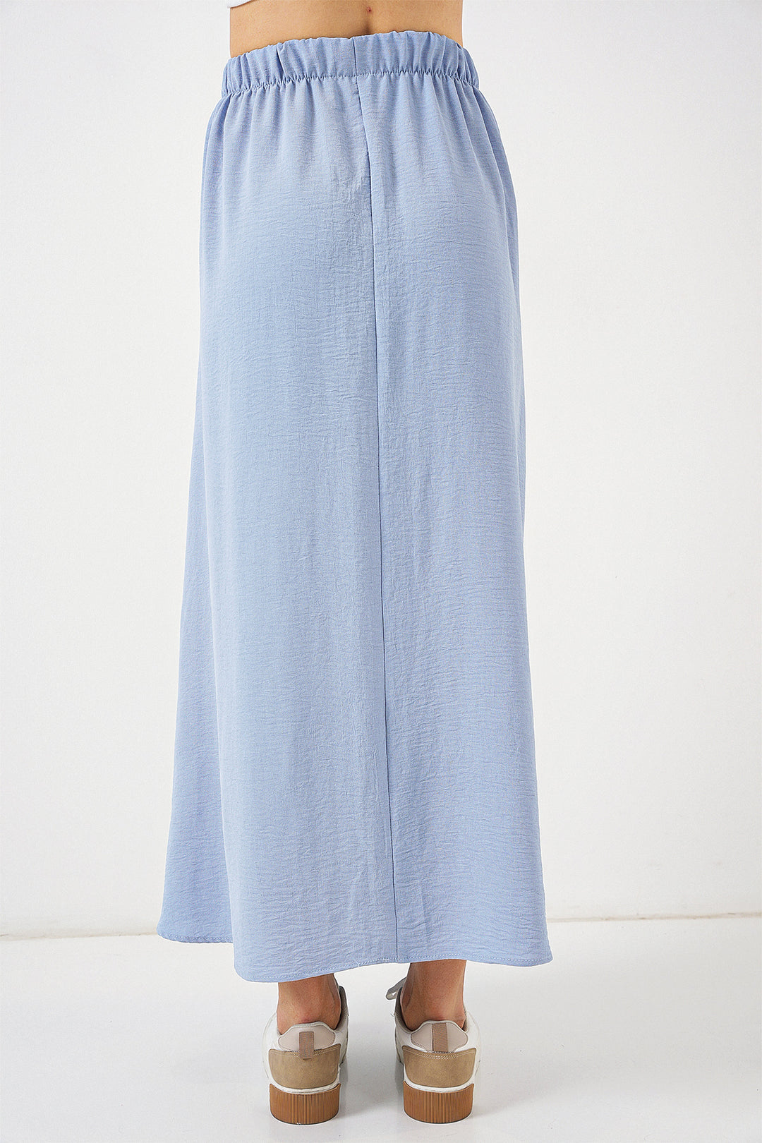 Bigdart Jupe longue en ayrobin pour femmes 8050 - Bleu