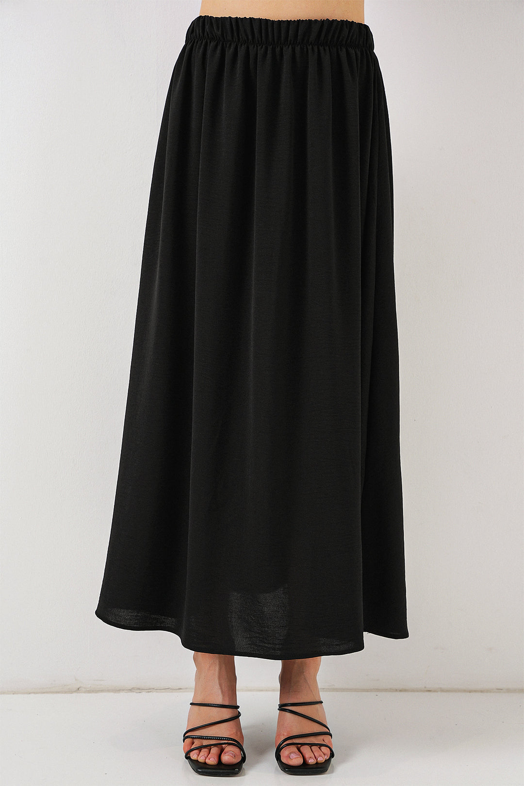 Bigdart Jupe longue en ayrobin pour femmes 8050 - Noir
