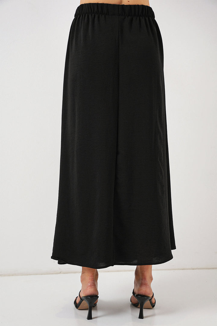 Bigdart Jupe longue en ayrobin pour femmes 8050 - Noir