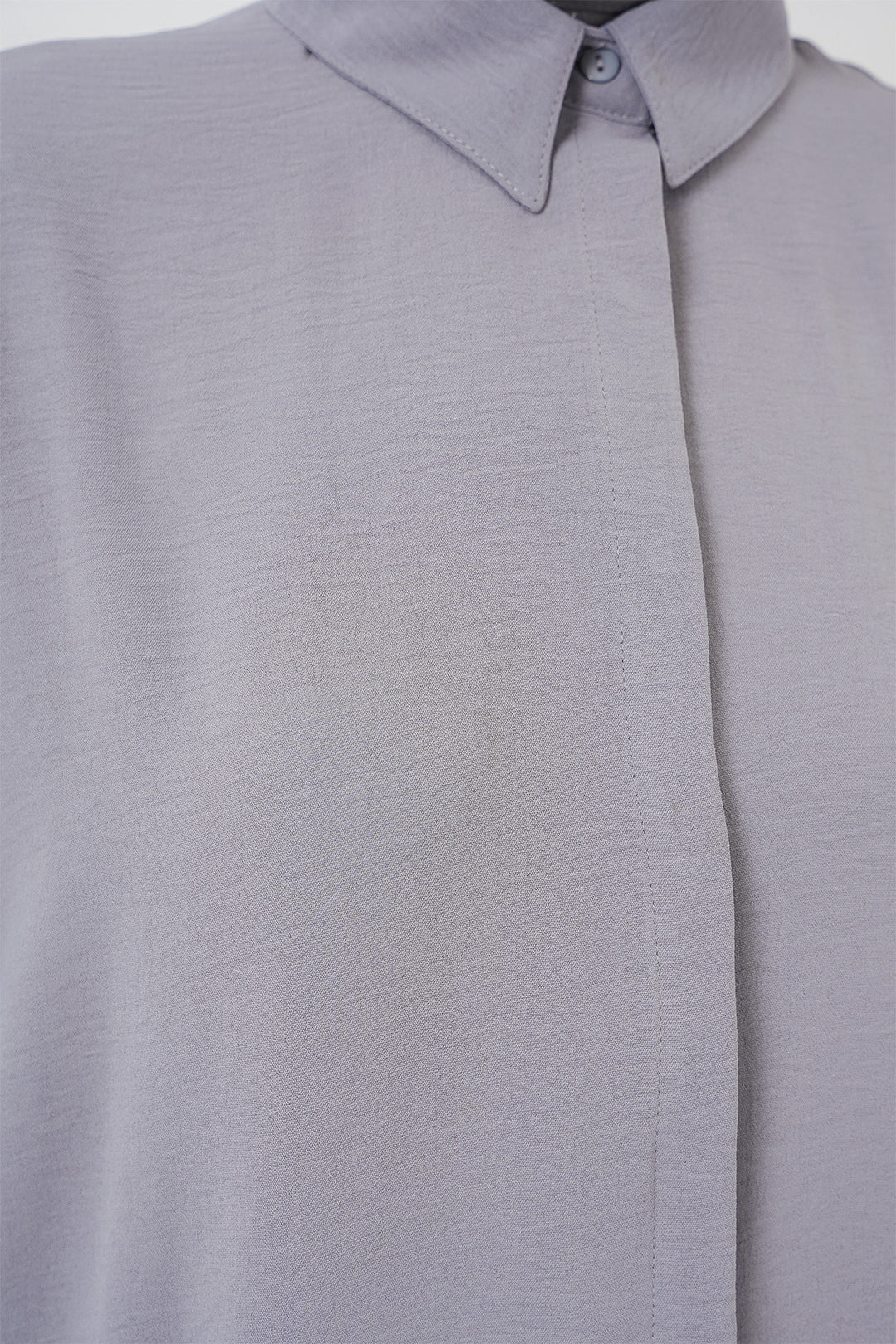 Bigdart Chemise tunique longue femme 5945 - Gris
