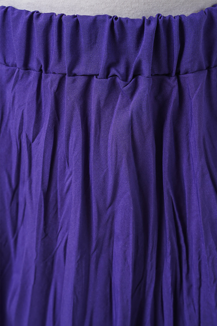 Bigdart Jupe longue froissée femme 8042 - Violet