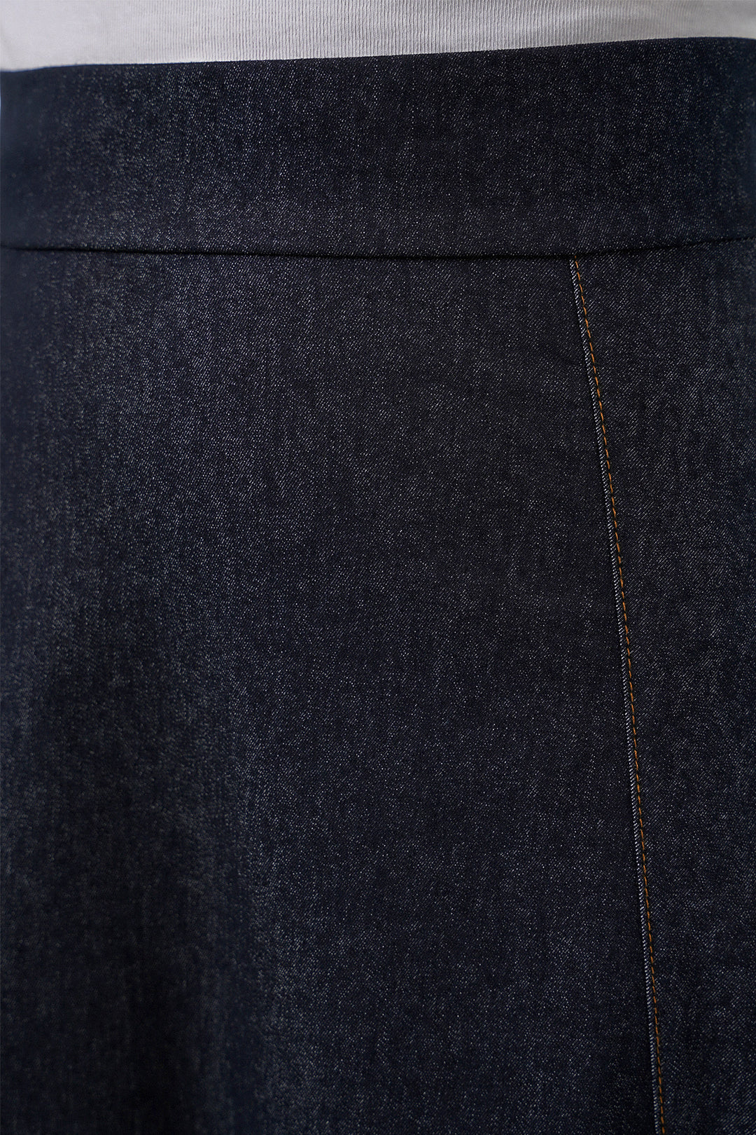 Bigdart Jupe en jean longue femme 8066 - Bleu marine