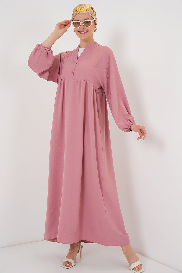 Bigdart Robe longue de hijab pour femme 2525 - Vieux rose