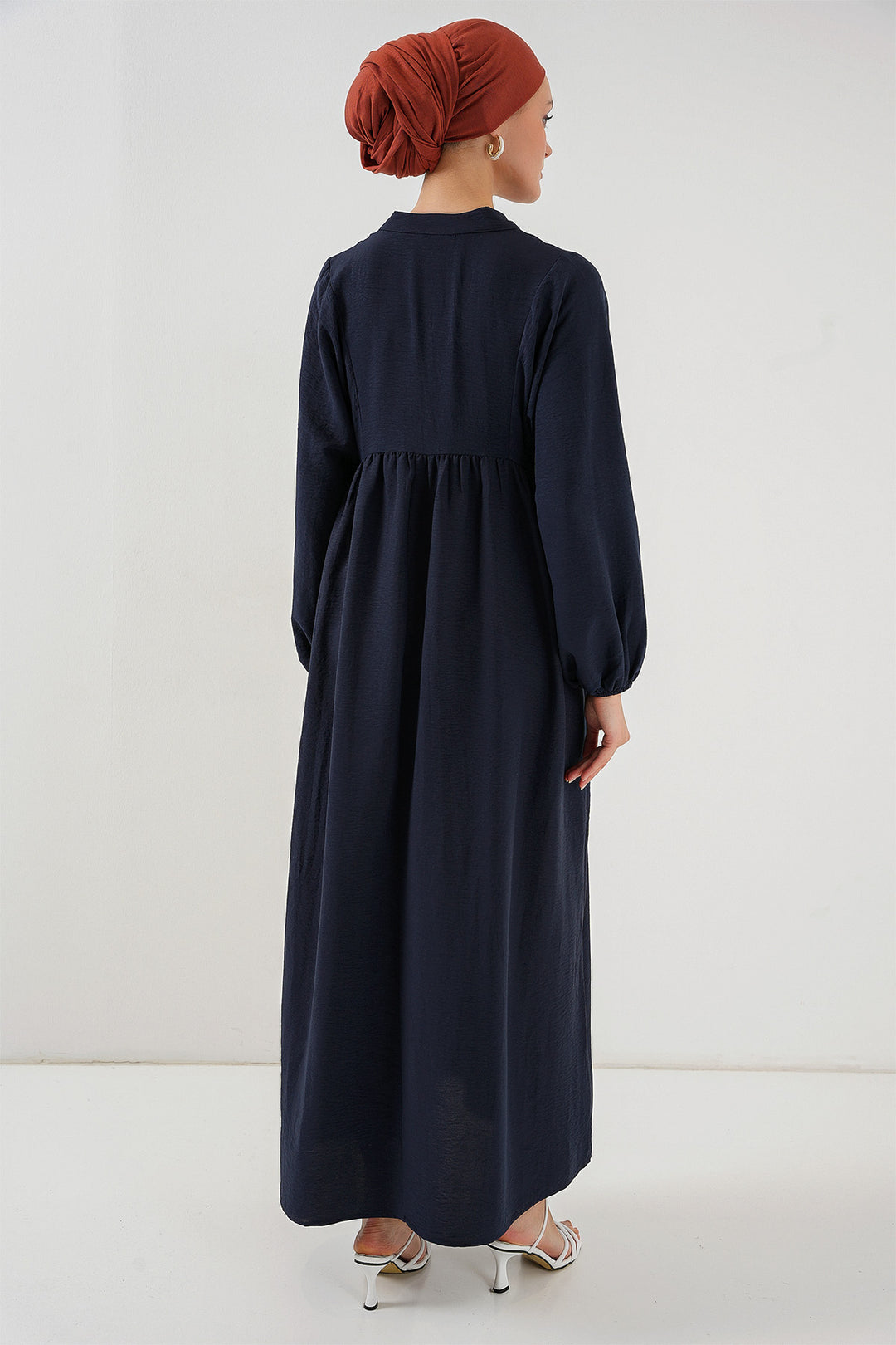 Bigdart Robe longue de mode pour femme 2525 - Bleu marine