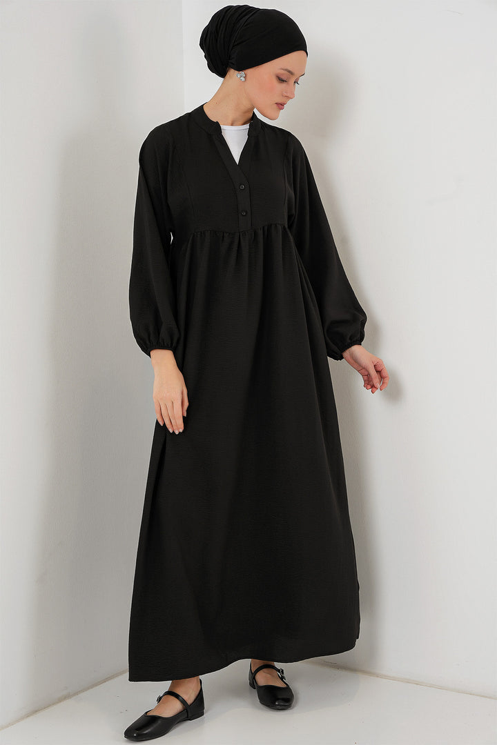 Bigdart Robe longue de hijab pour femme 2525 - Noir