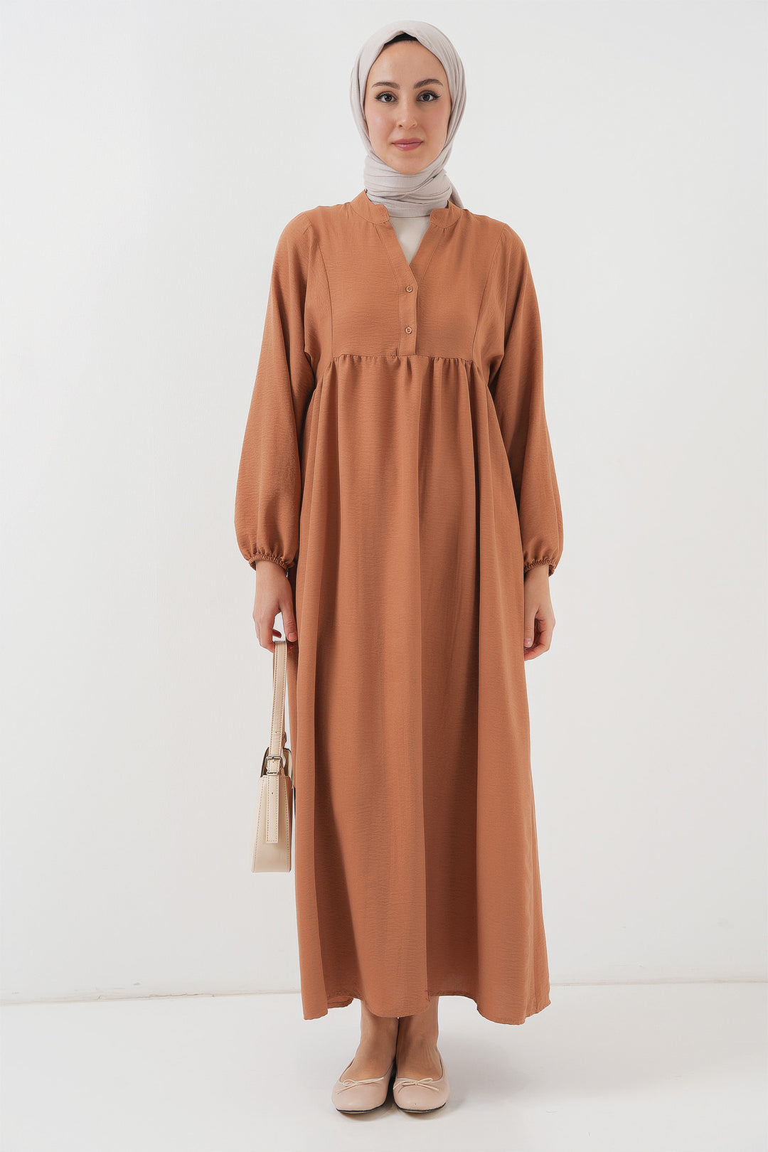 Bigdart Robe longue de hijab pour femme 2525 - Tabacc