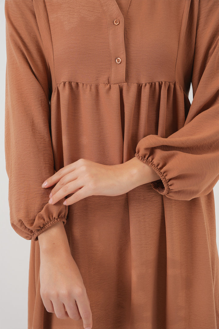 Bigdart Robe longue de hijab pour femme 2525 - Tabacc