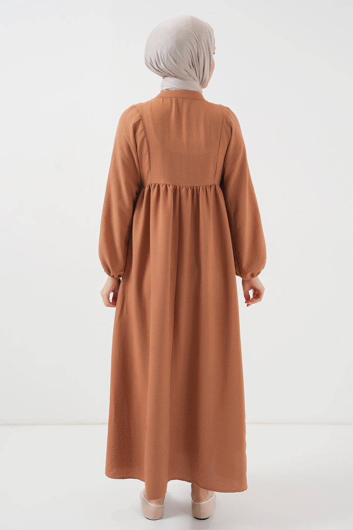 Bigdart Robe longue de hijab pour femme 2525 - Tabacc