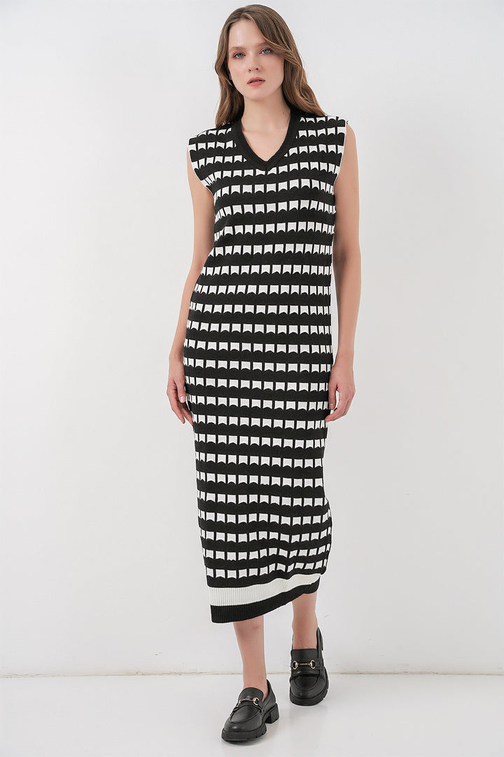 Bigdart Gilet Tricot Long Femme 15961 - D. Noir