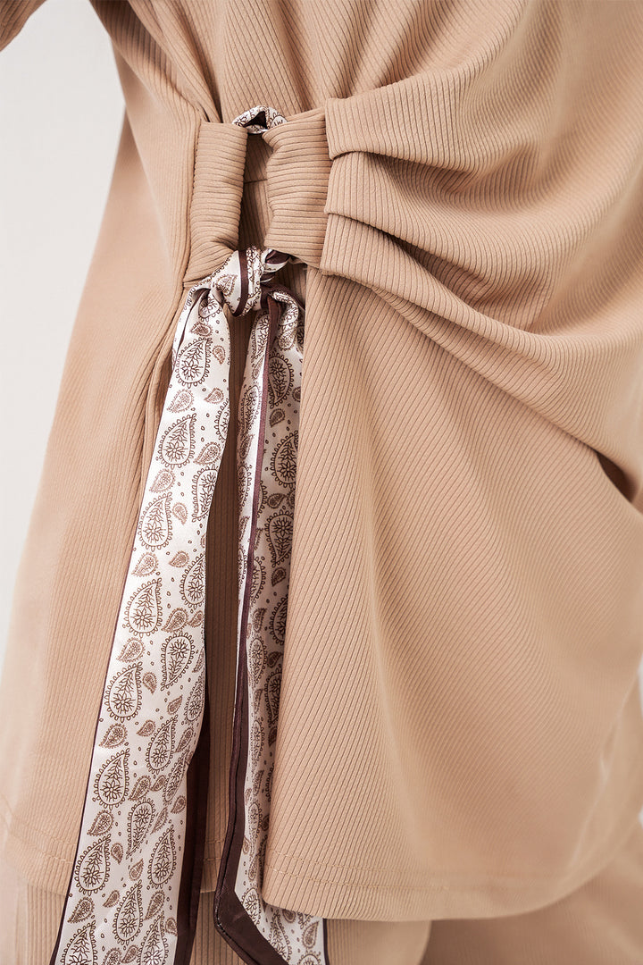 Bigdart Ensemble à nouer sur le côté femme 30104 - Beige