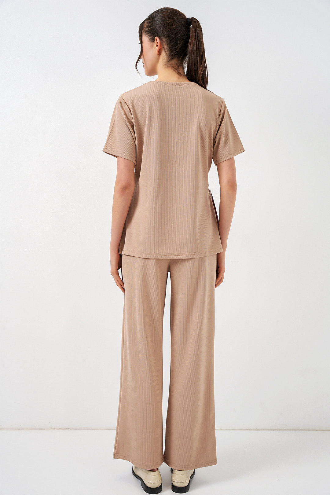 Bigdart Ensemble à nouer sur le côté femme 30104 - Beige