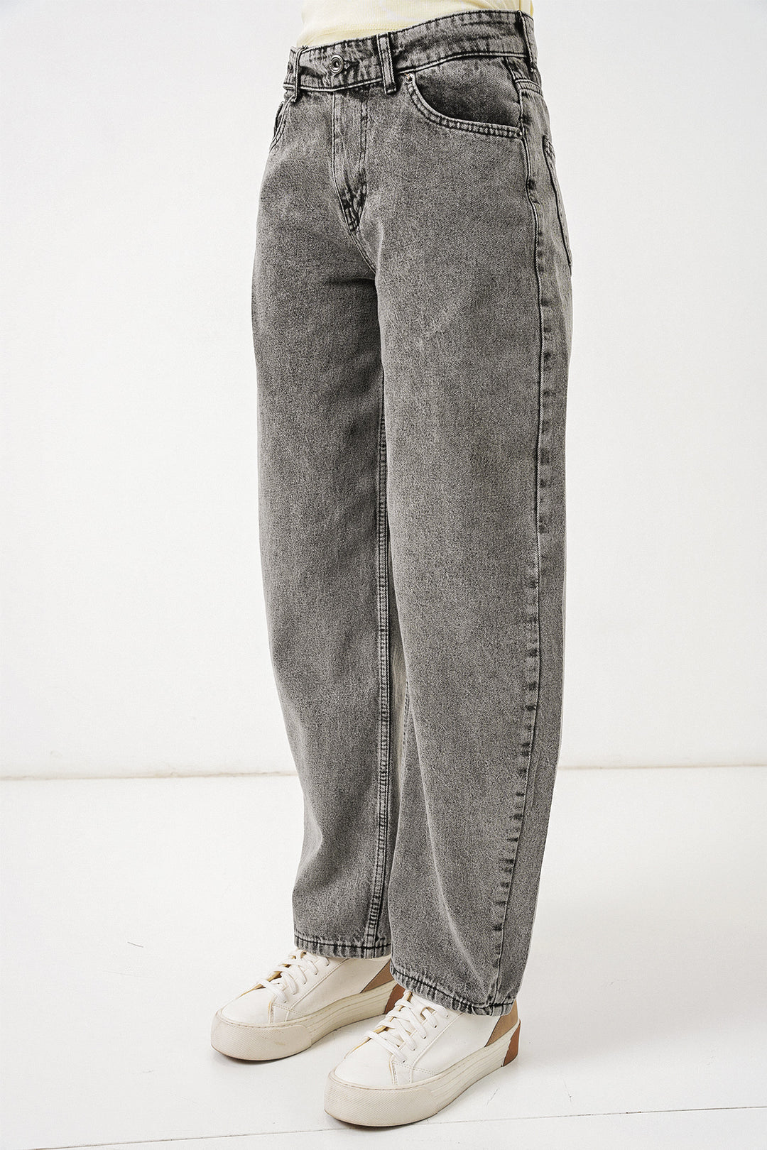 Bigdart Jean taille haute pour femme 30081 - Anthracite
