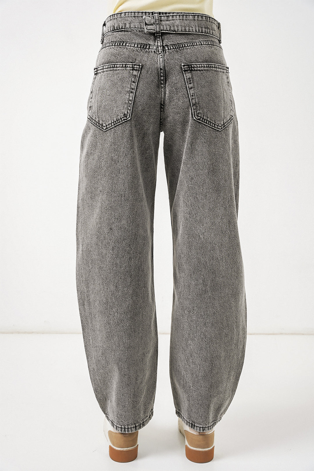 Bigdart Jean taille haute pour femme 30081 - Anthracite