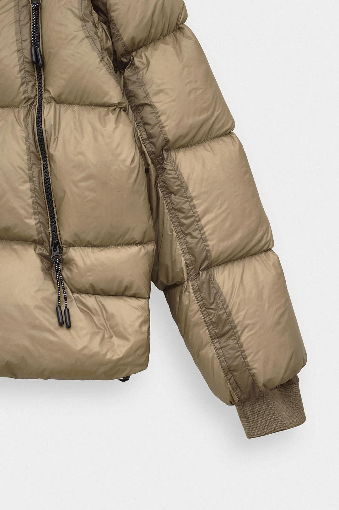 Giesto Doudoune transparente en duvet de canard beige - Beige