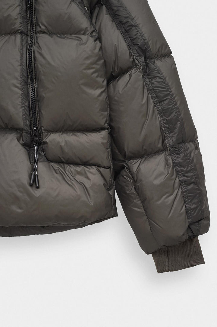 Giesto Doudoune transparente en duvet de canard kaki - Kaki