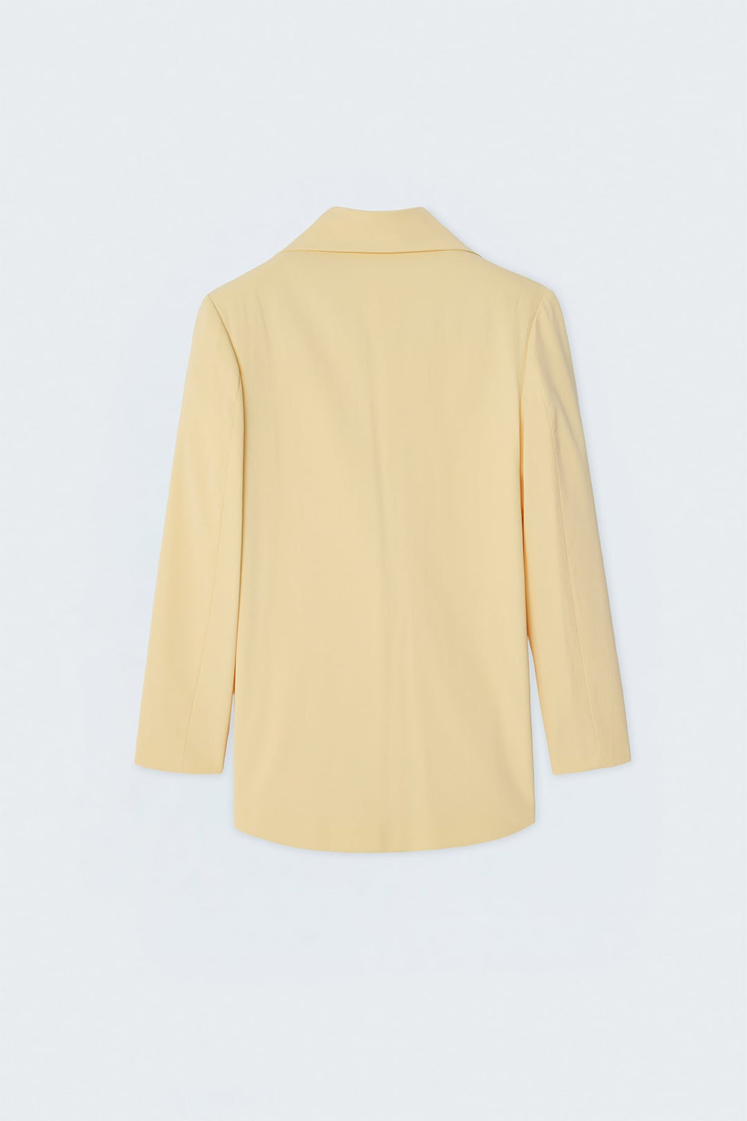 Sateen Veste effet lin - Jaune