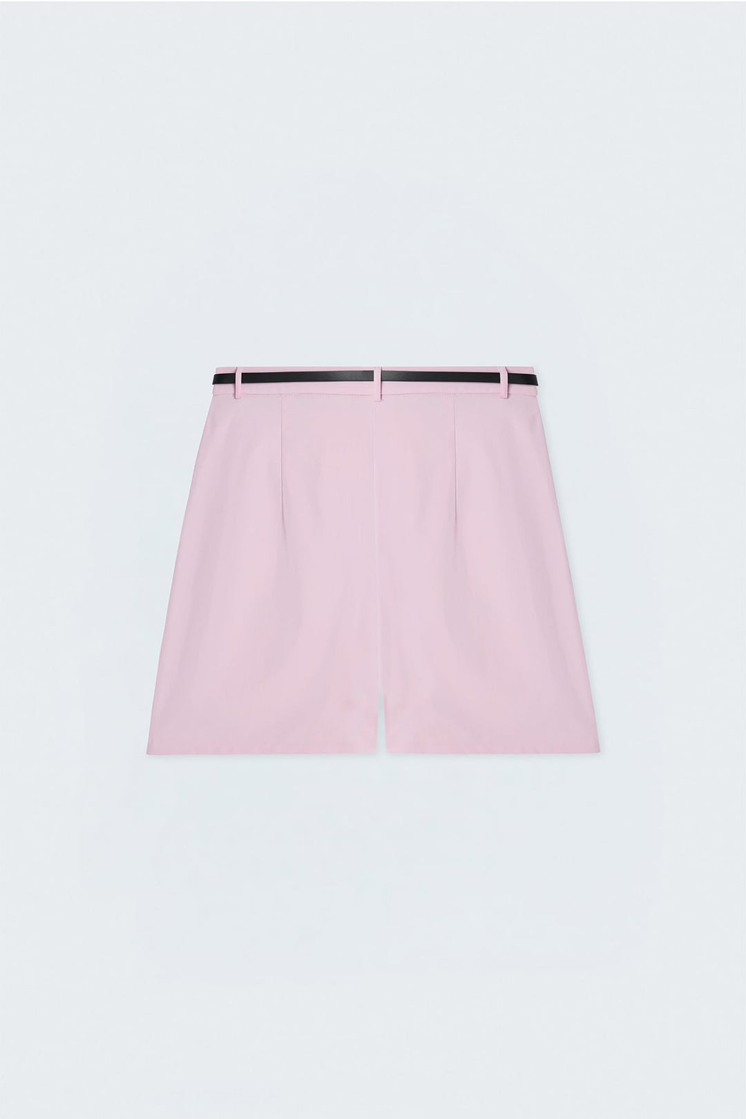 Sateen Short en Lin - Rose
