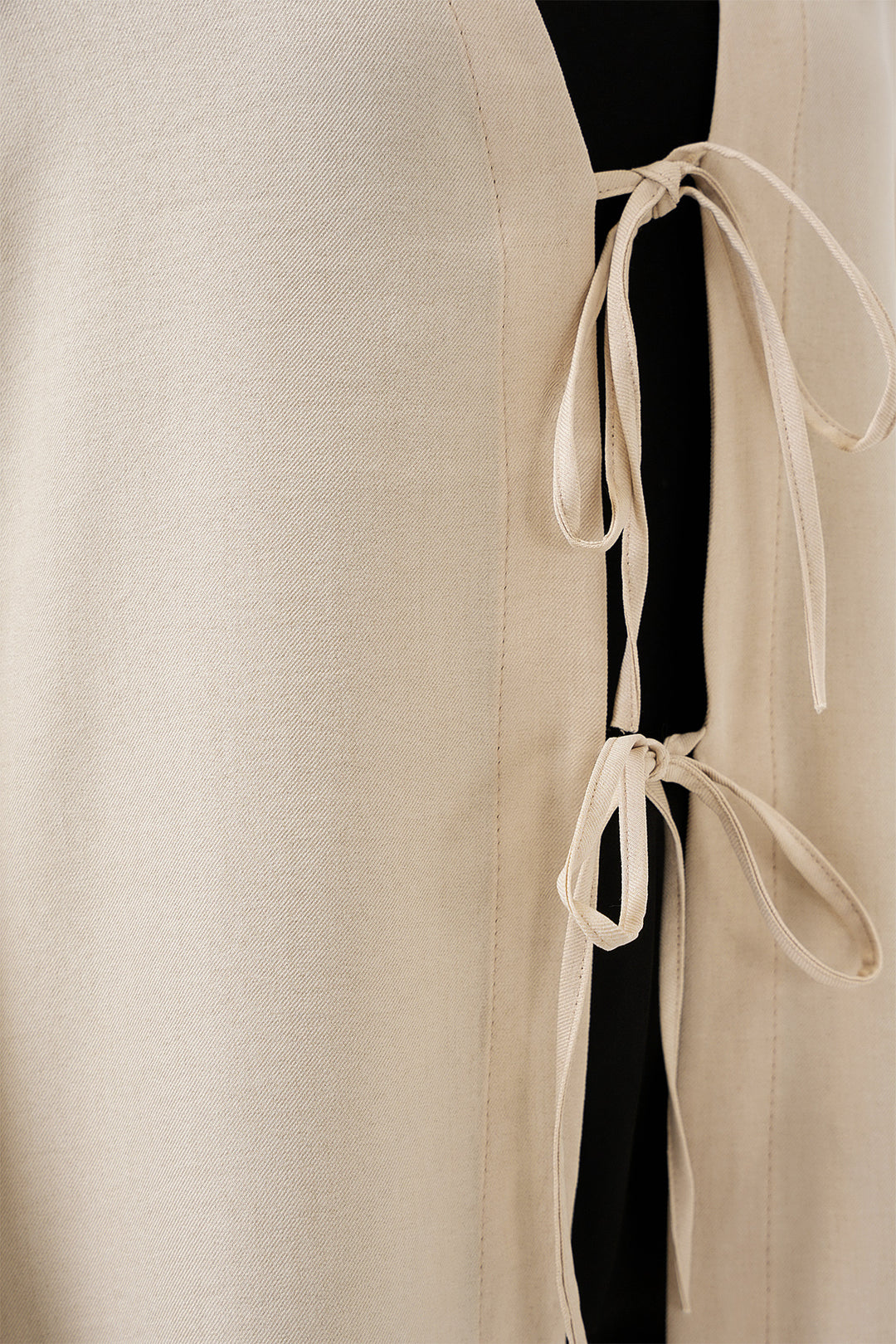 Bigdart Kimono en lin pour femmes 5968 - Crème