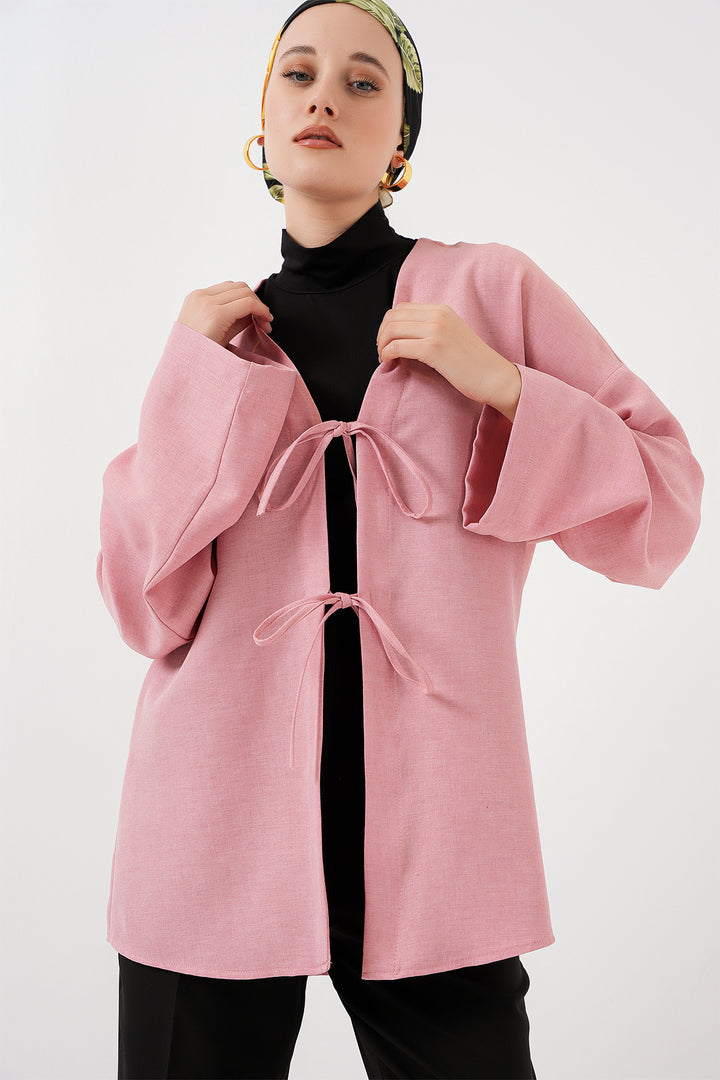 Bigdart Kimono en lin pour le hijab 5968 - Poudré