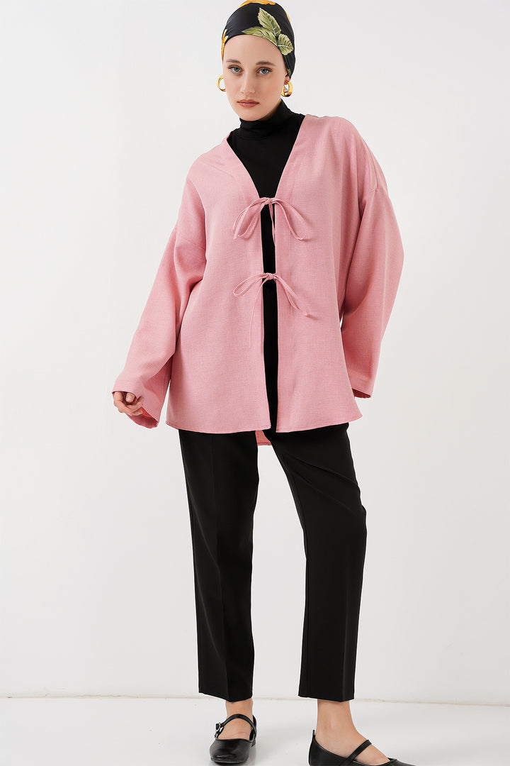Bigdart Kimono en lin pour le hijab 5968 - Poudré
