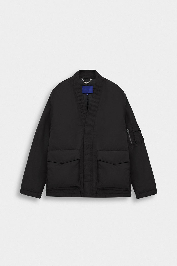 Giesto Veste Kimono Bomber Noir - Noir