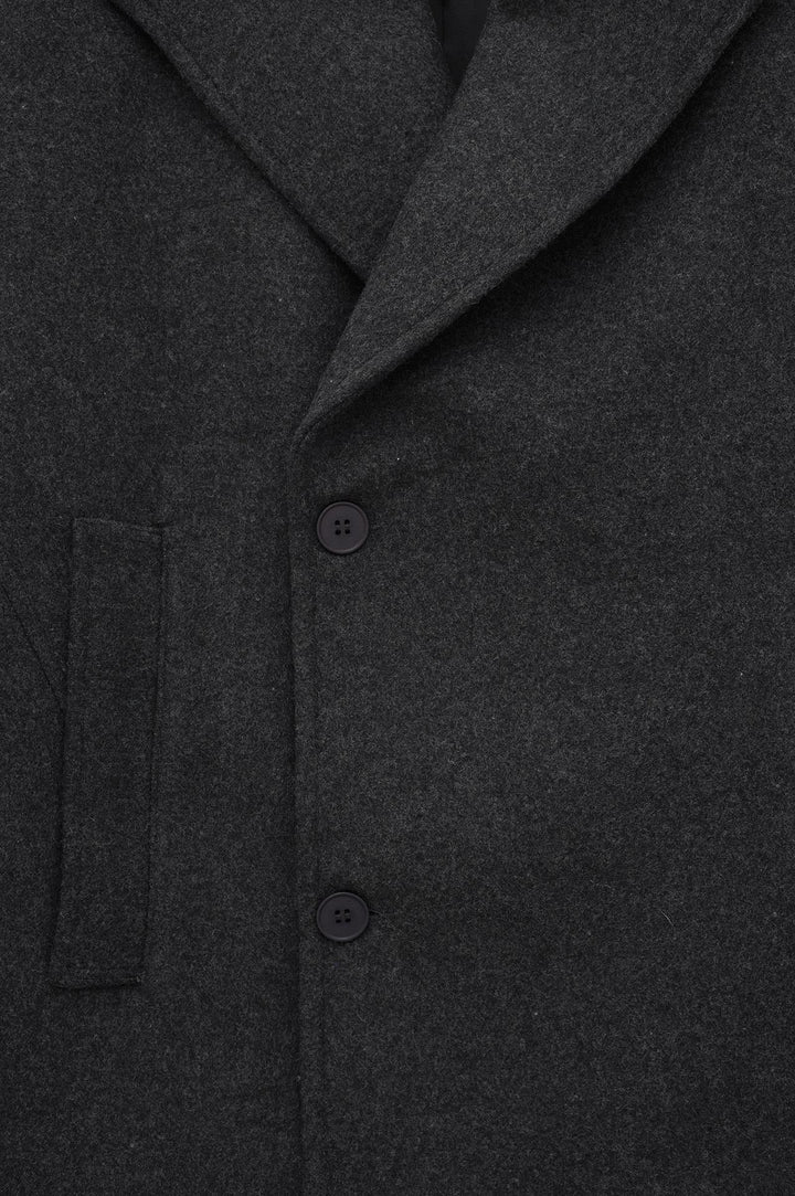 Giesto Manteau court en cachemire anthracite - Anthracite
