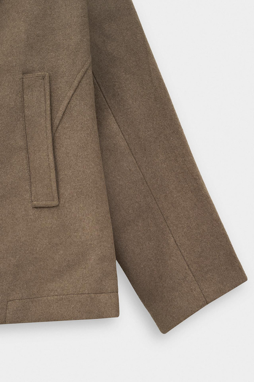 Giesto Manteau court en cachemire vison - Vison