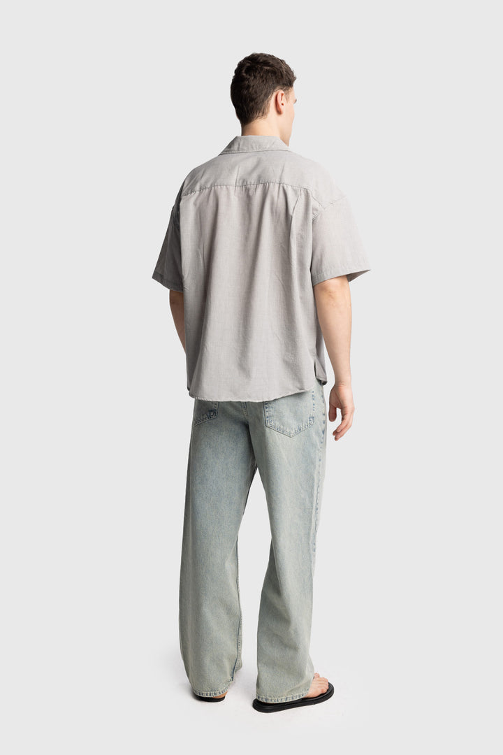 Giesto Chemise à manches courtes - Gris