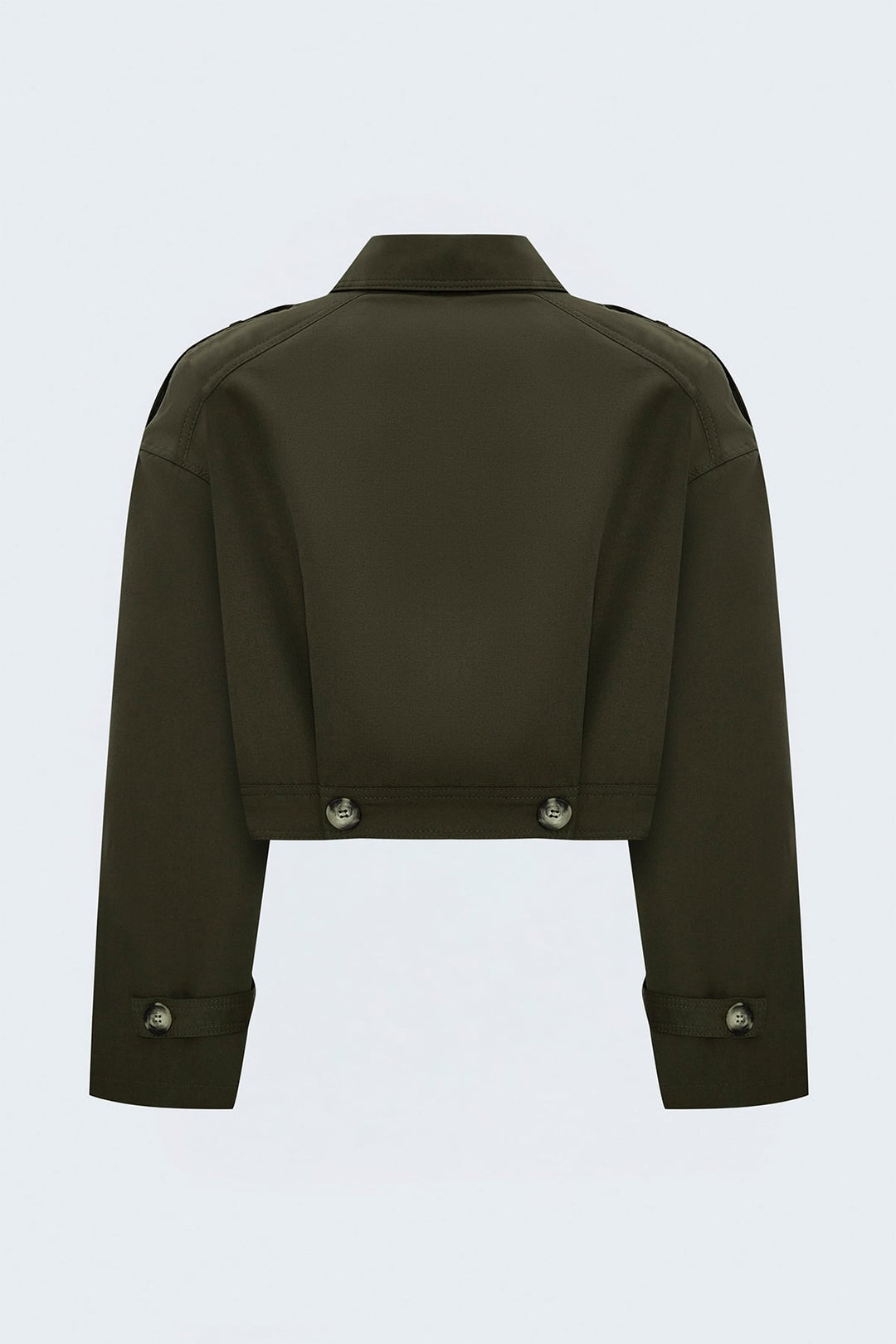 Sateen Trench court - Vert