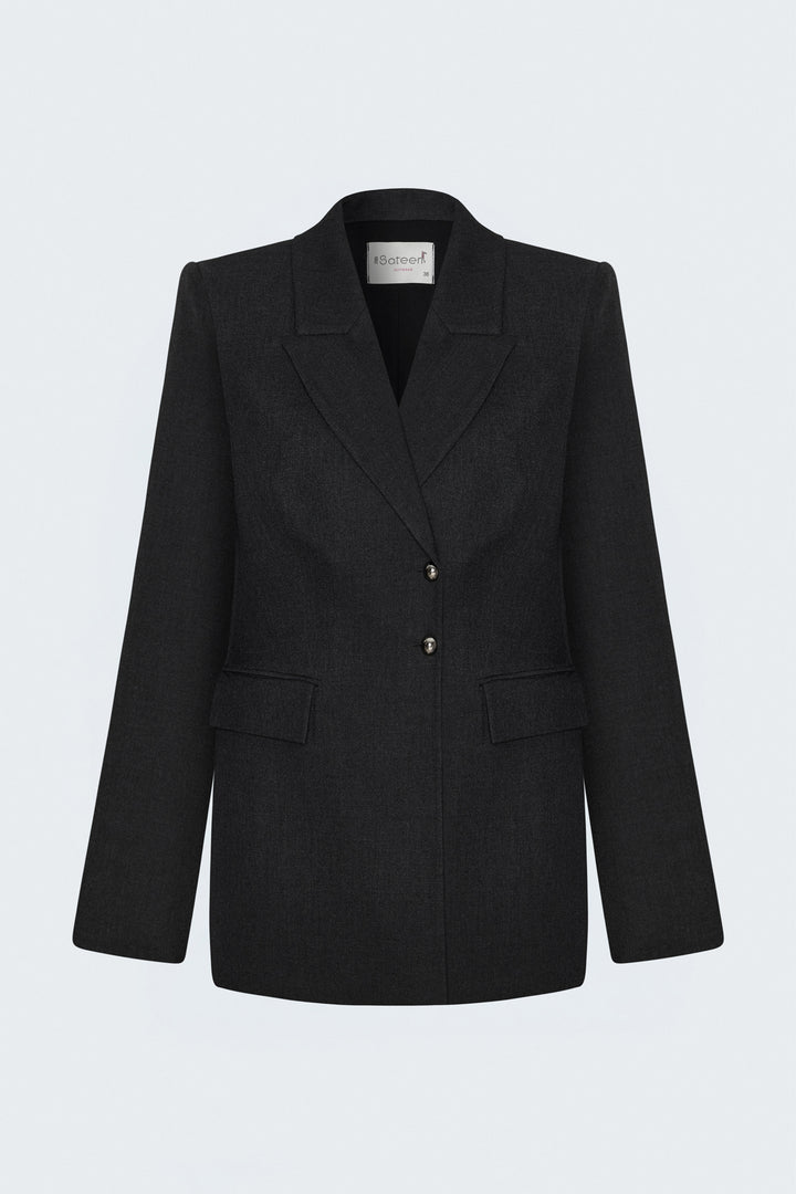 Sateen Veste Classique - Anthracite