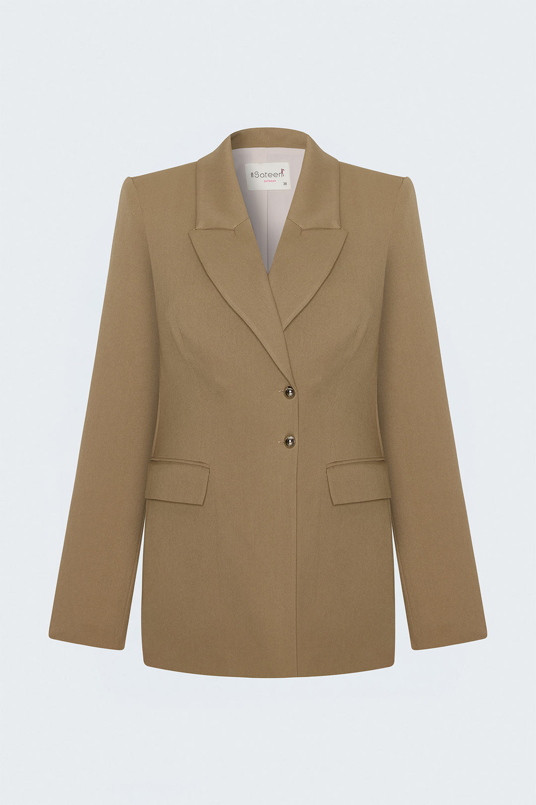 Sateen Veste Classique - camel