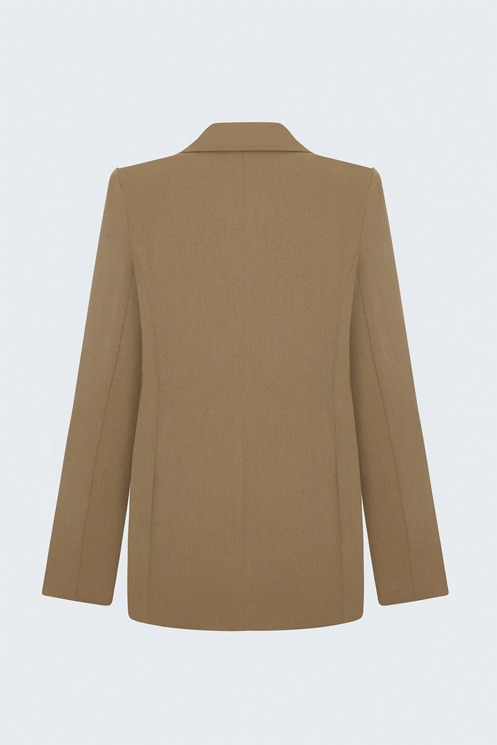 Sateen Veste Classique - camel