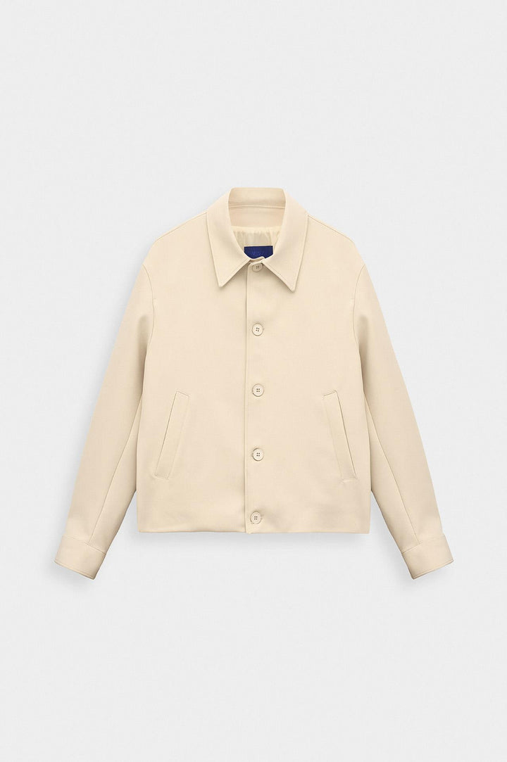 Giesto Veste Classique à Boutons en Beige - Beige
