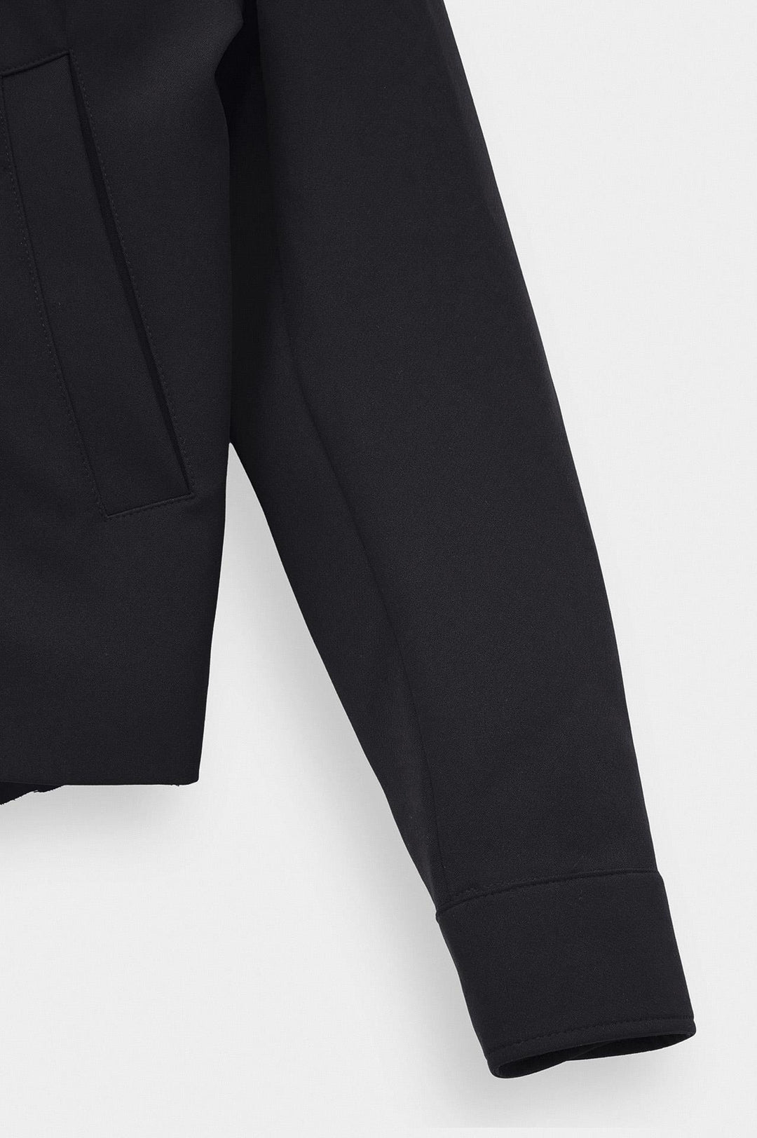 Giesto Veste noire classique à boutons - Noir