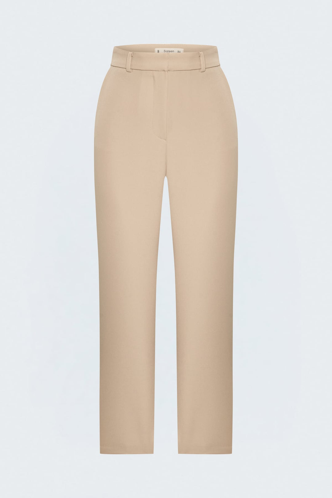 Sateen Pantalon classique - Beige