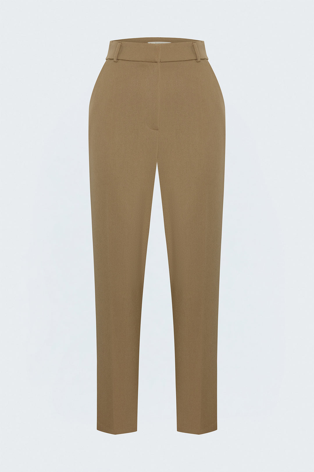 Sateen Pantalon classique - camel