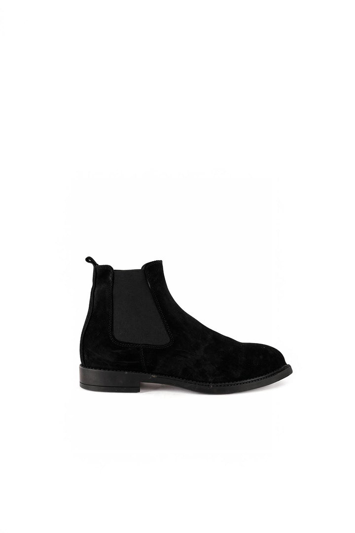 Giesto Botte en suède noire classique - Noir