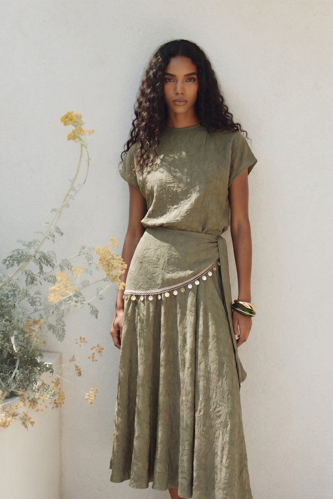 Sateen Ensemble Liana - Kaki