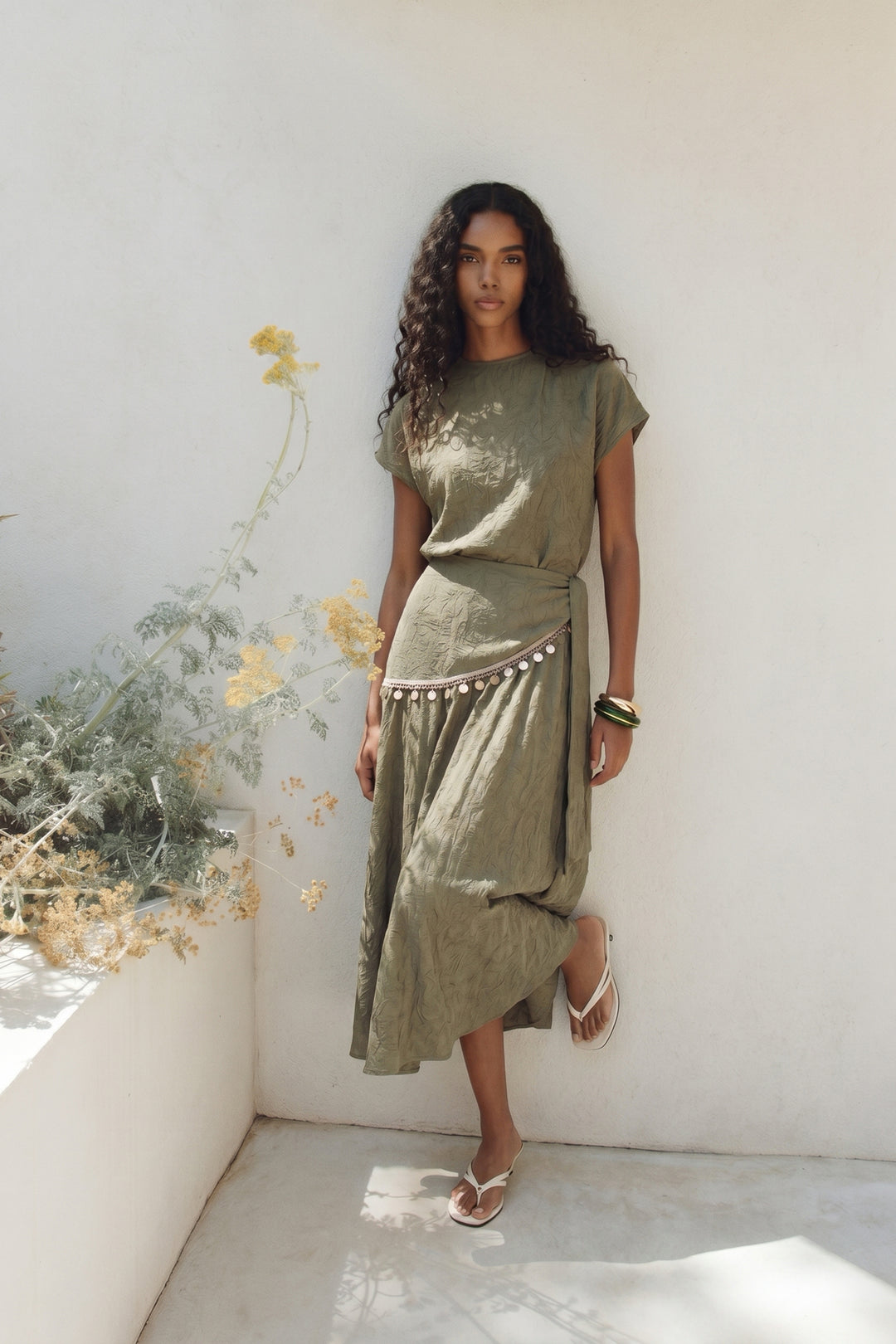 Sateen Ensemble Liana - Kaki