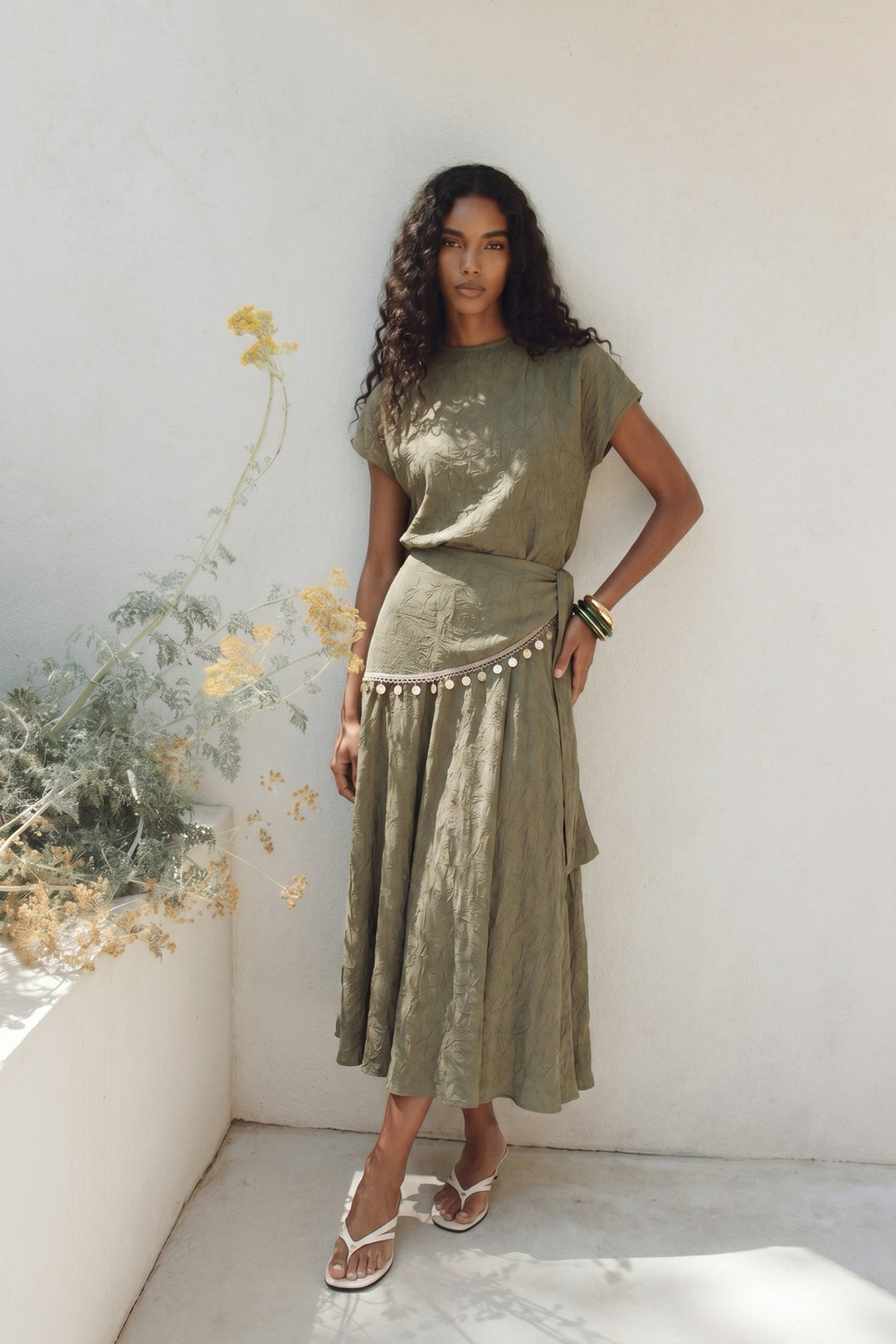 Sateen Ensemble Liana - Kaki