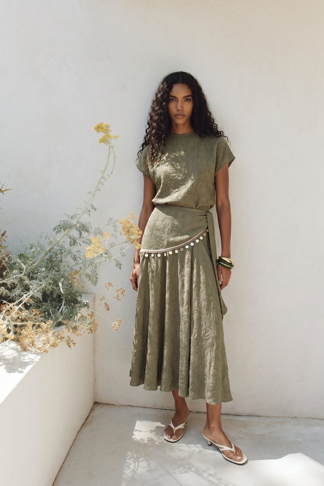 Sateen Ensemble Liana - Kaki