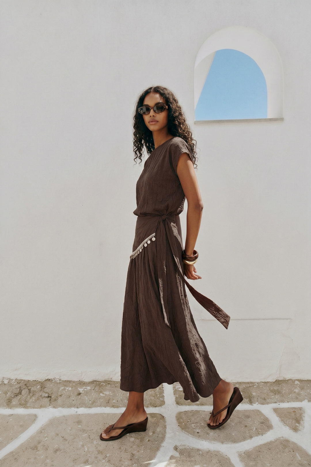 Sateen Ensemble Liana - Marron