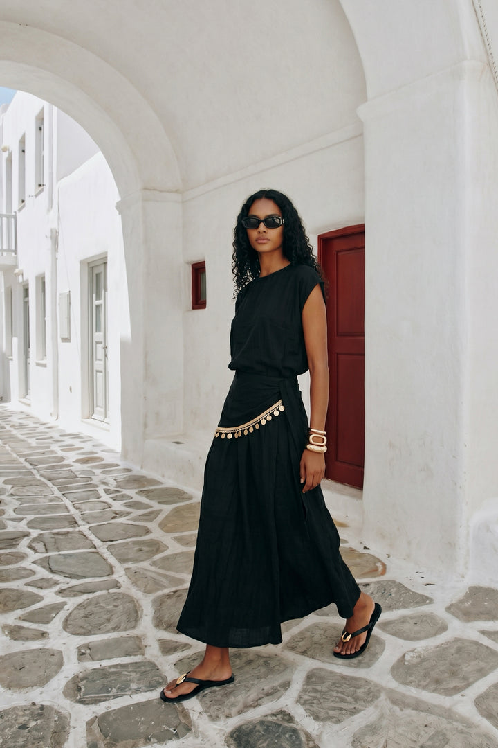Sateen Ensemble Liana - Noir