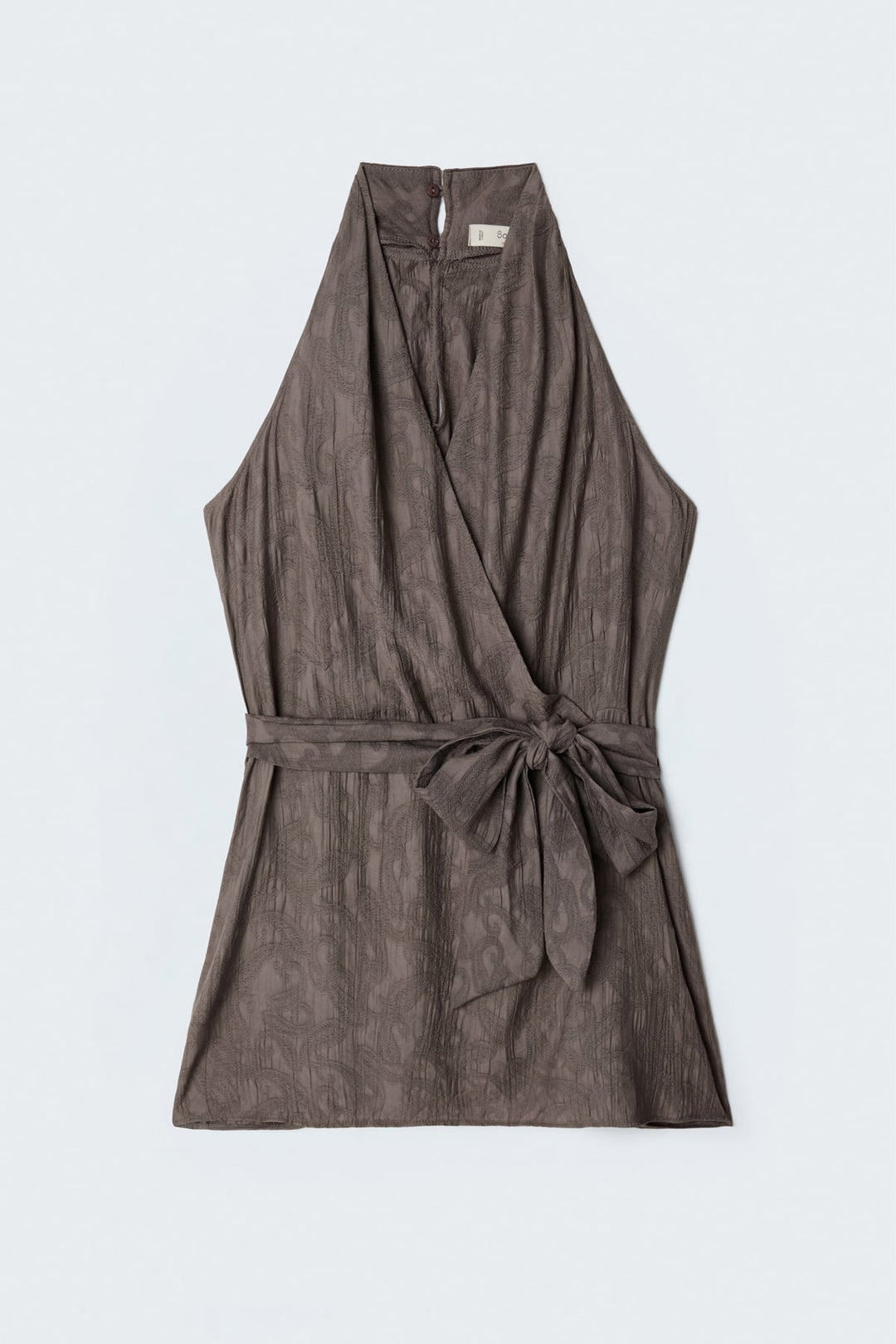 Sateen Lily Blouse - Vison
