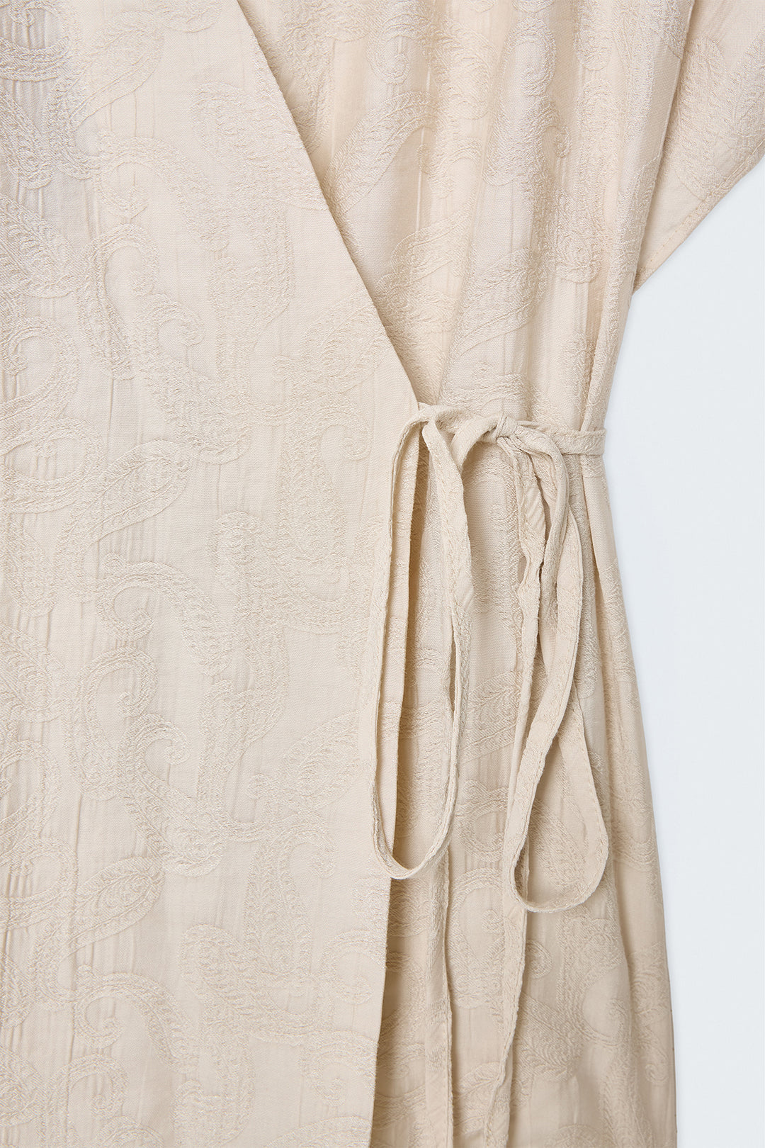 Sateen Lily Kimono - Pierre