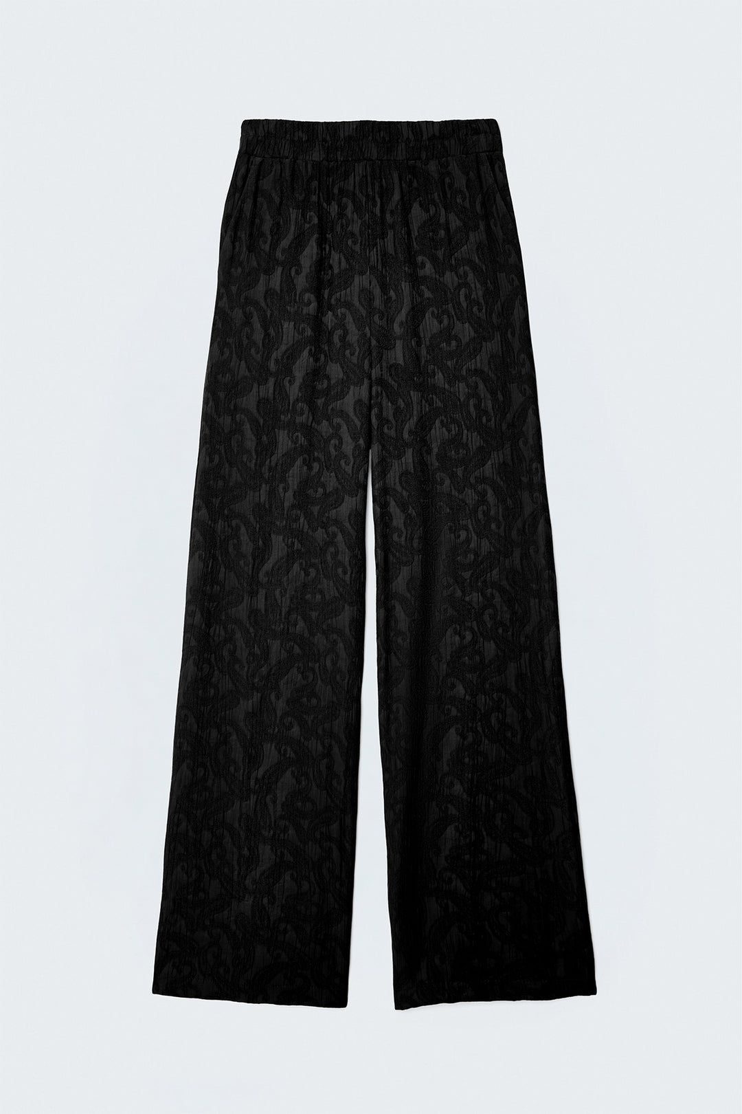 Sateen Lily Pantalon - Noir