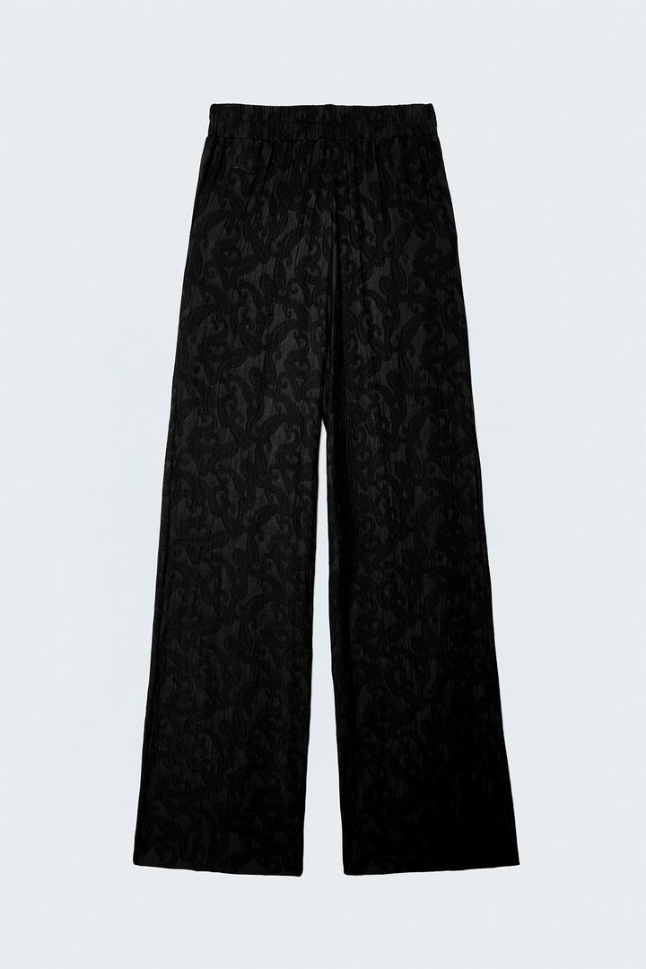 Sateen Lily Pantalon - Noir