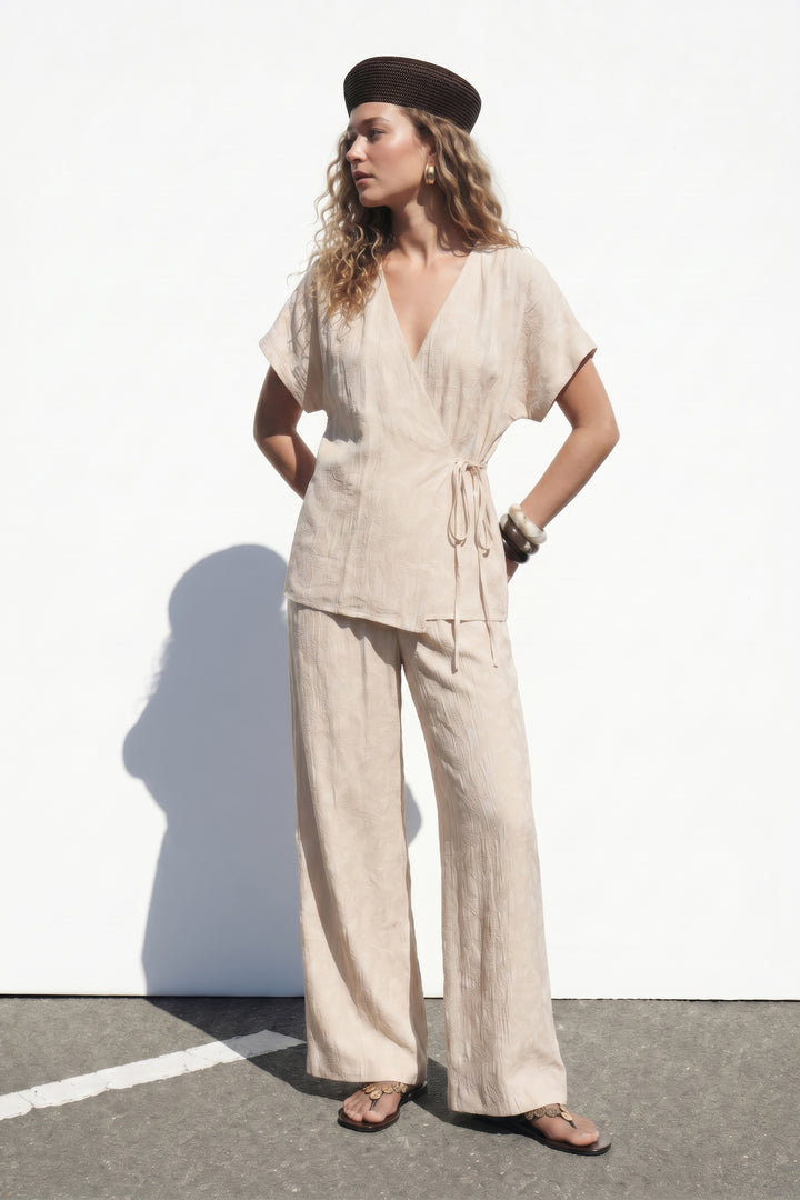 Sateen Lily Pantalon - Pierre