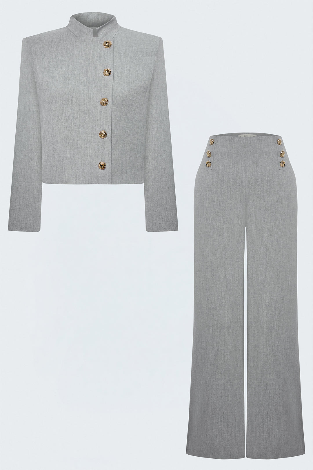 Sateen Ensemble Linda - Gris